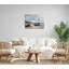 The Beach at Sainte Adresse II by Monet Claude 57cm H X 76cm W CrystalArt Material Acrylic Glass Effect, Frameless Panel Lightweight Ready to Hang