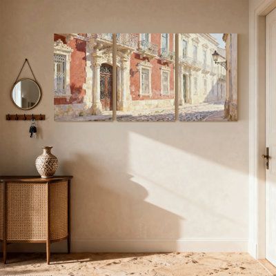 Ensemble de 3 reproductions d'art mural sur toile