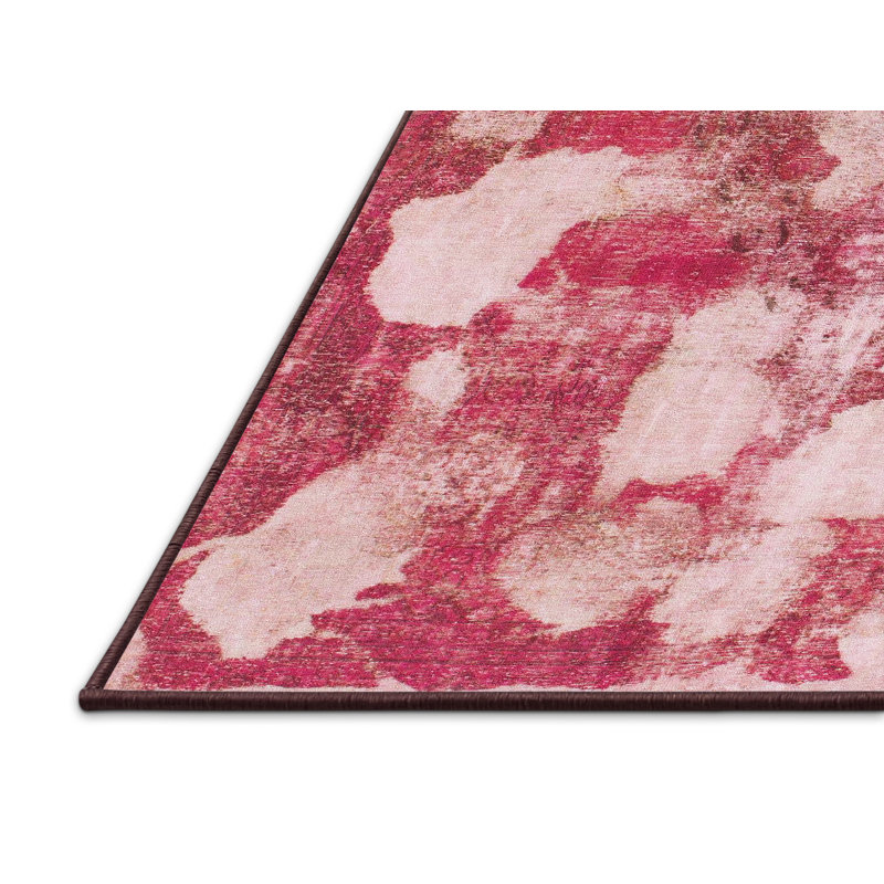 Abstract Indoor Rug, Rectangle 2' x 3'