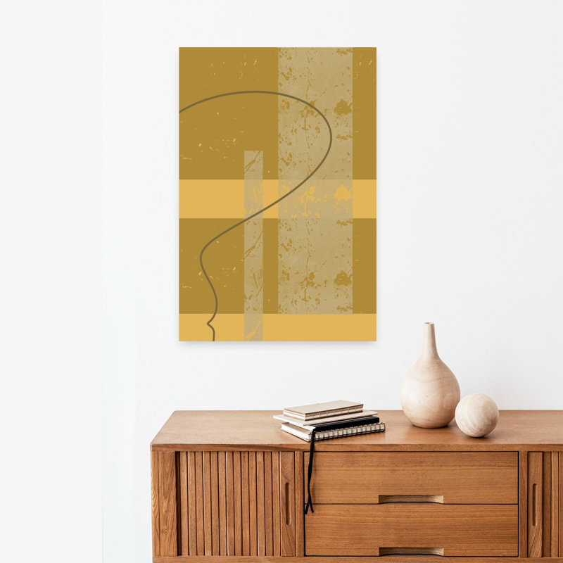 Art contemporain, art contemporain abstrait, H 24 po x l 16 po
