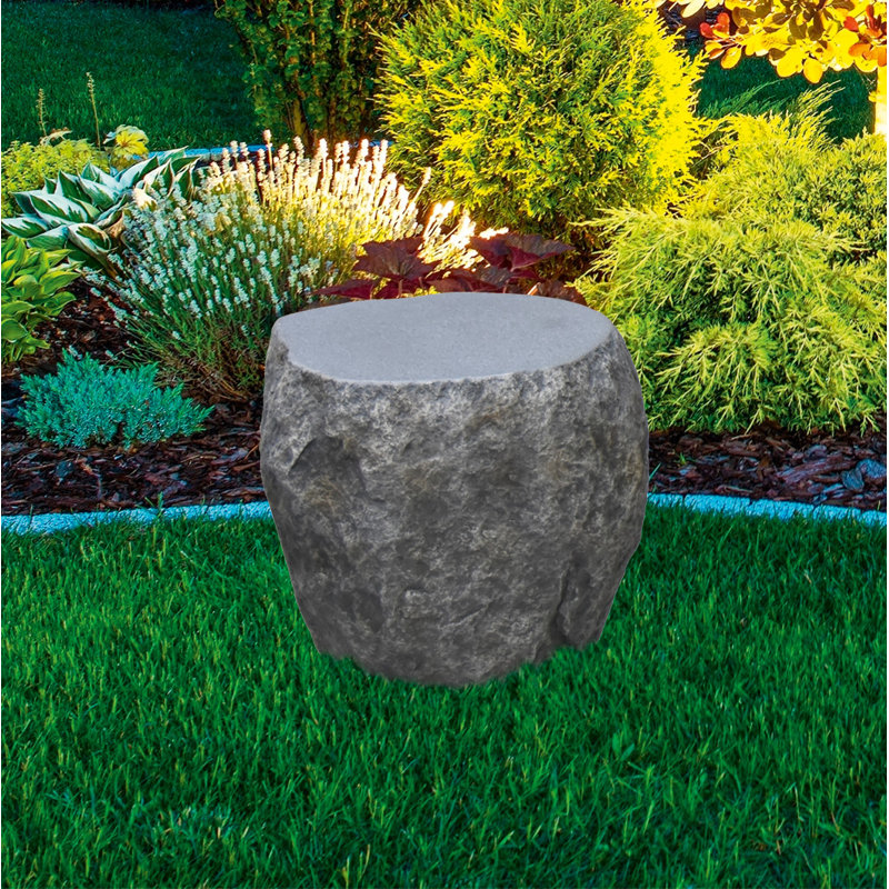 Vesuv Concrete Stool For Gas Fireplaces