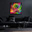 «Palm Tree Abstract 1» par Rey Klimt, art mural en verre acrylique-1270091642
