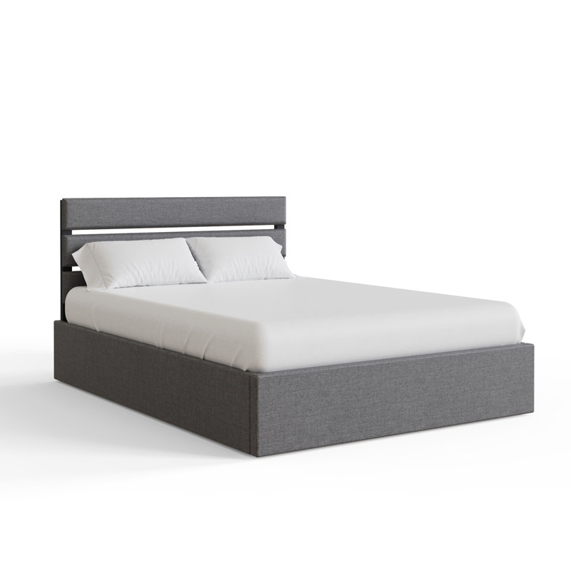 Upholstered Ottoman Storage Bed, Double (4'6)