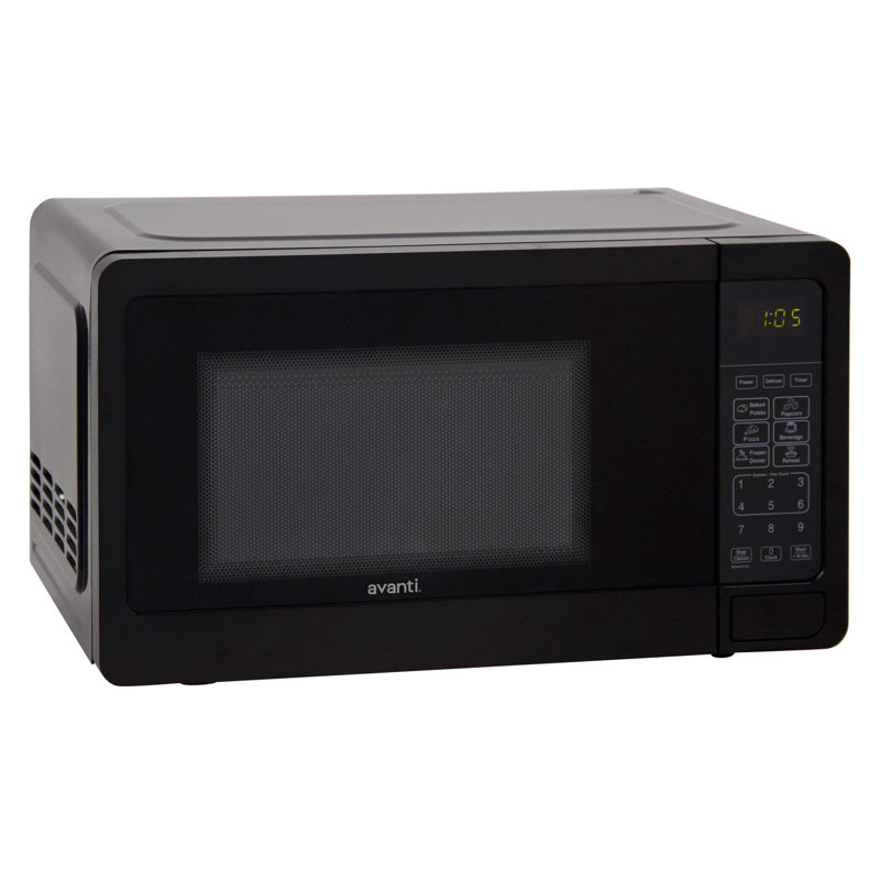 Avanti Countertop Microwave Oven, 0.7 cu. ft., Black
