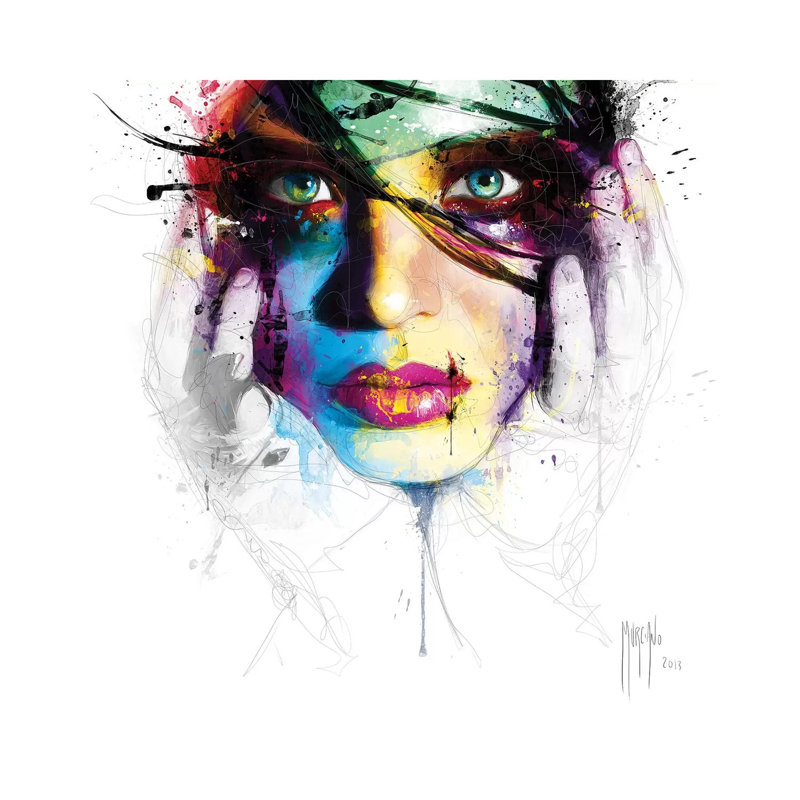 Coralie II by Patrice Murciano - Wrapped Canvas Painting