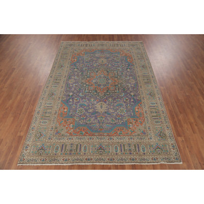 Tapis traditionnel mauve traditionnel 7 x 10