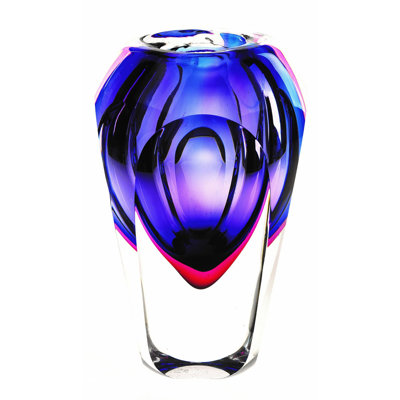 Araiah Glass Floor Vase