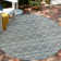 Blue Dalyan Indoor/Outdoor Trellis Rug
