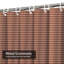 Rideau de douche en tissu avec 12 crochets-128838319