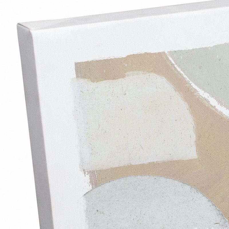 Pastel Modern Abstract Canvas Print, 11" H x 14" W