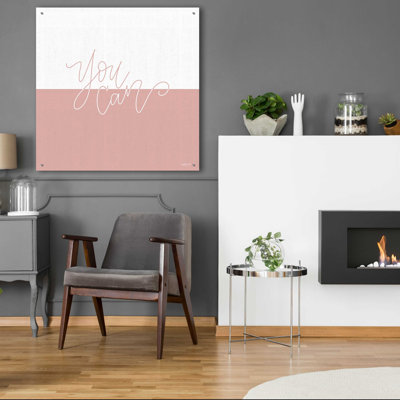 You Can - Art textuel sans cadre
