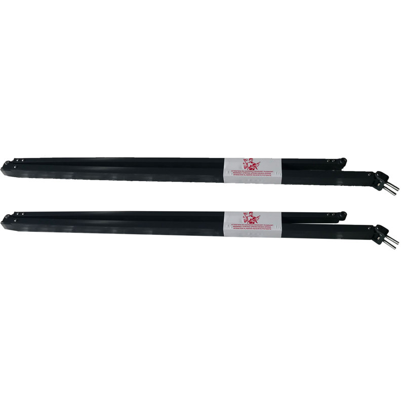 Ensemble d'accoudoirs de remplacement 2 pièces, H 3,1 po x l 4 po x P 52 po