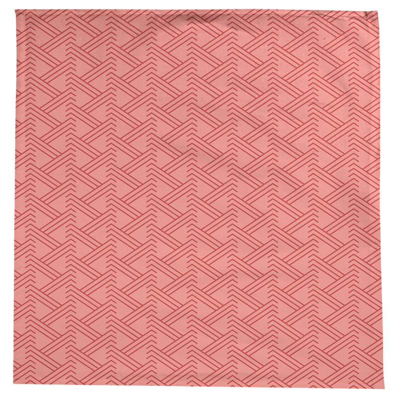 Classic Zig Zag Tablecloth, Red