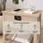 23.3" W 1-Drawer Fluted End Table-775866327