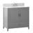 Ahner 35.88'' Single Bathroom Vanity with Stone Top-842741732