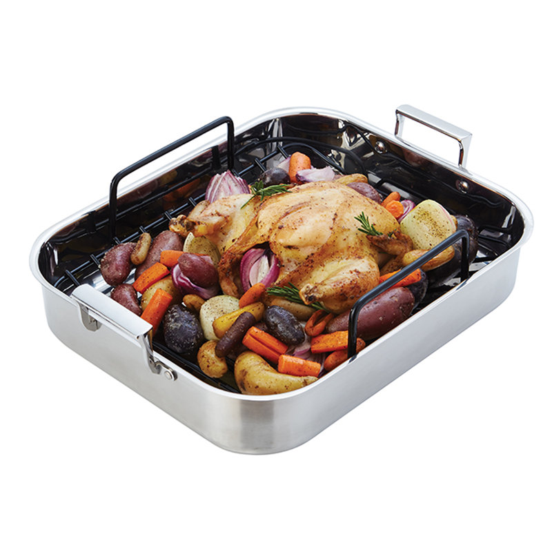 Starcraft Non-Stick Stainless Steel Roasting Pan