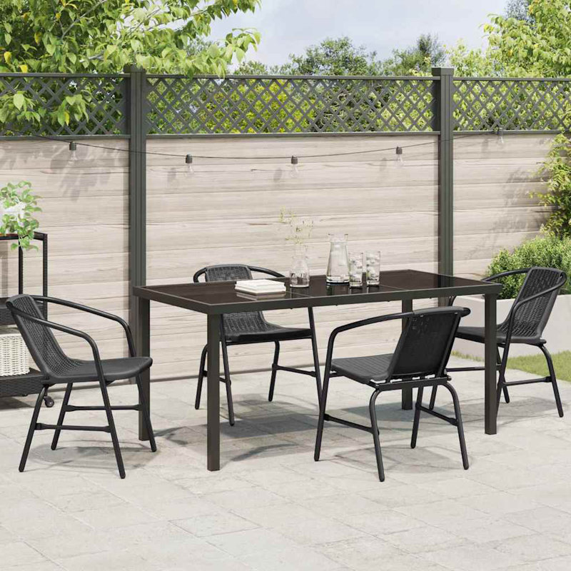 4 - Person Patio Dining Set with Rectangular Table