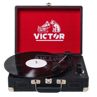 Tourne-disque portatif avec Bluetooth