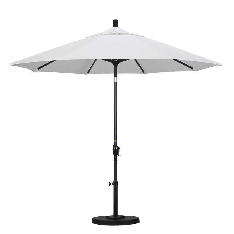 Parasol de marché 9 pi Ayomipo, Naturel - polyester, Hammertone Grey