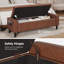Banc avec repose-pieds 60 po-372285239