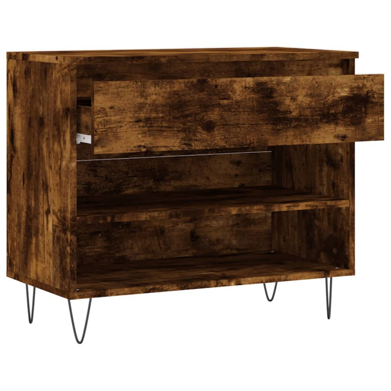 Achouhada Shoe Storage, Smoked Oak