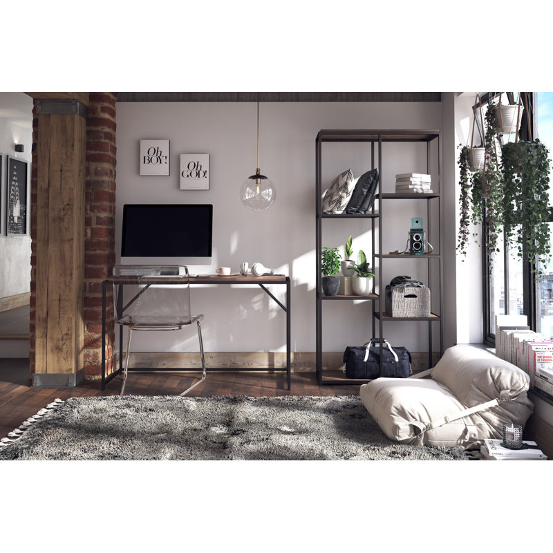 Andreiu 124Cm W Rectangle Writing Desk