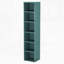 70.9" Narrow Corner Bookcase, Modern 6-Tier Cube Freestanding Display Shelf-252401420