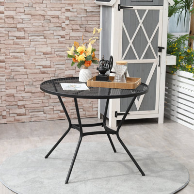 Table de salle à manger d'extérieur 35 po