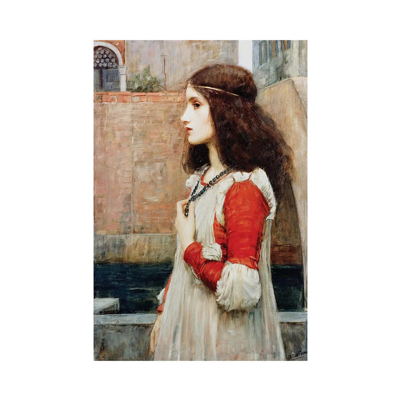 Juliet by John William Waterhouse - Wrapped Canvas Gallery-Wrapped Canvas Giclée, 20.32 cm H x 30.48 cm W