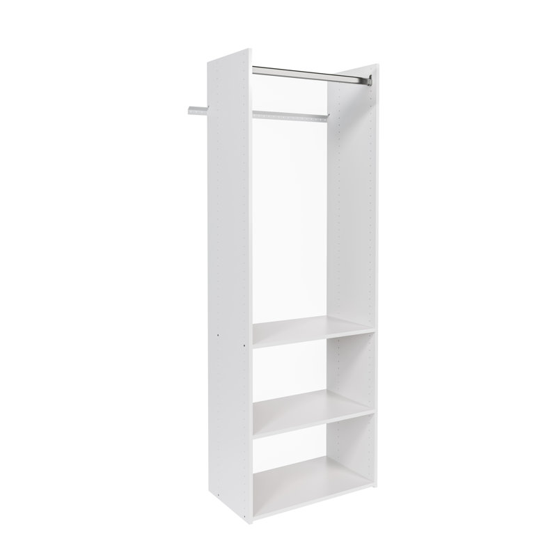 Ensemble de démarrage pour système de placard l 25,13 "Grid, blanc