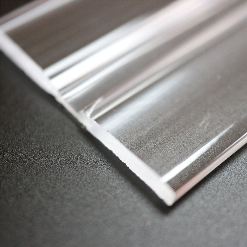 50mm Low Profile Flex Hinges, Flexible Living Hinges, Plexiglass, Transparent