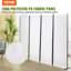 Cloison pliante en métal à 4 panneaux l 88,2 po x H 67,3 po x l 88,2 po x H 67,3 po-177403588