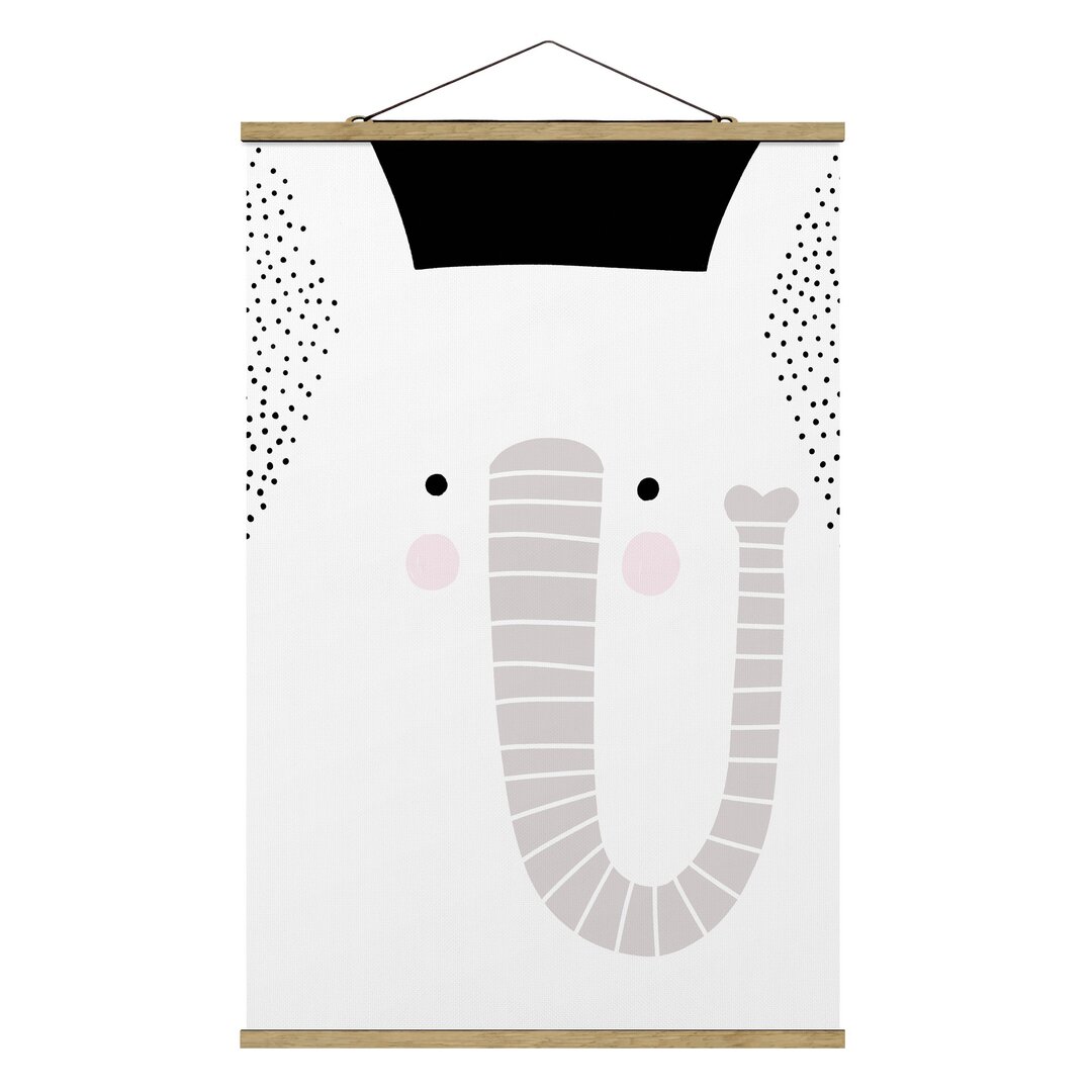 Stoffbild Elephant