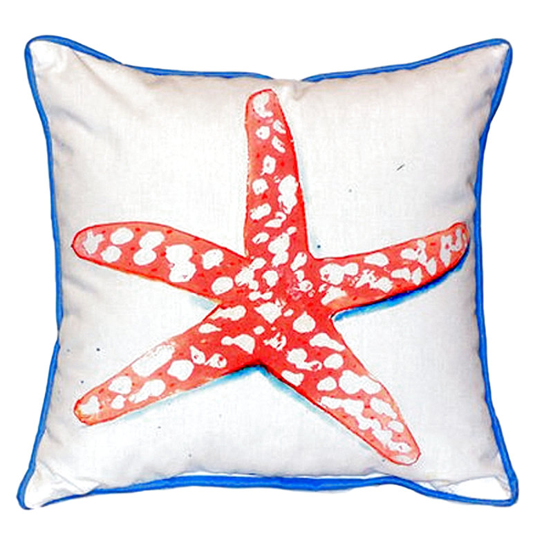 Housse de coussin d'extérieur carré Starfish, Petit
