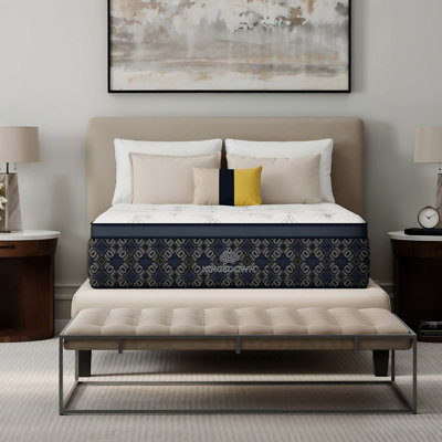 Kingsdown Passions Allsworth 15" Plush Twin Euro Pillow Top Hybrid Luxury Mattress