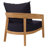 Modway Brisbane 3-Piece Teak Wood Outdoor Patio Outdoor Patio Set-1334011221