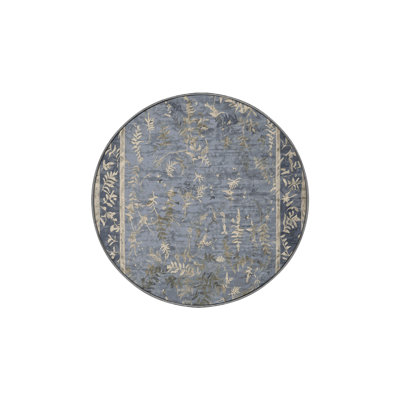 Machine Washable Gray Area Rug