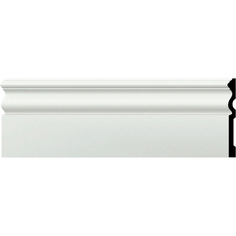 Plinthe Bradford (paquet de 8), H 5,875 po x l 94,5 po x P 0,625 po