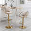 Chaise de bar noire Velda-1553014798