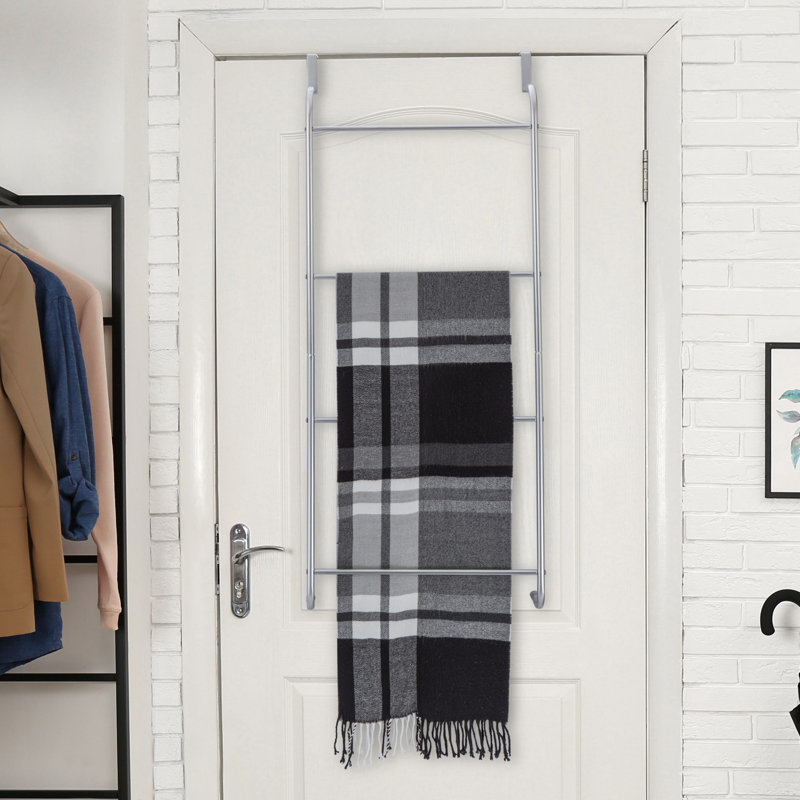 41.4cm Bathroom Metal Over The Door Towel Rack