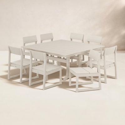 POLYWOOD® Edge 60" Patio Dining Set