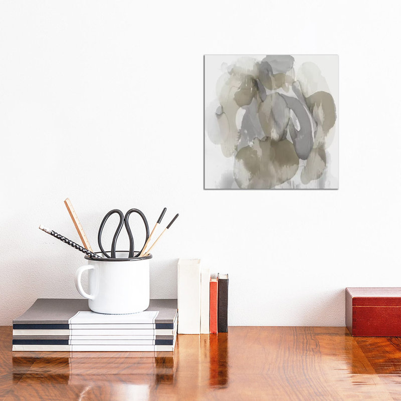 Neutral Flow I by Kristina Jett - Wrapped Canvas Gallery-Wrapped Canvas Giclée, 30.48 cm H x 30.48 cm W