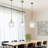 1 - Light Dimmable Glass Pendant Light