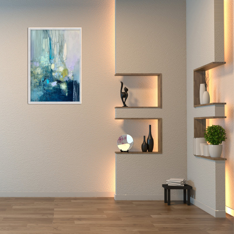 Abstract The Falls, 40" H x 30" W