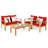 Acacia 8 - Person Patio Conversation Set with Cushions-692462428
