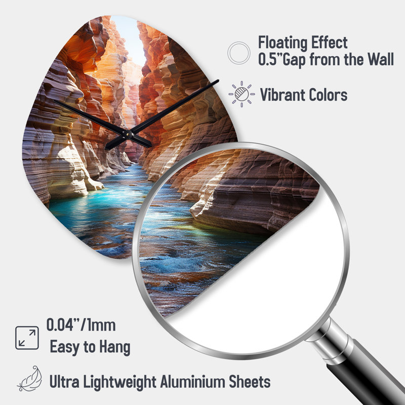 Horloge murale Canyon Antelope, Petit