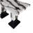 WHITE/BLACK DINING TABLE SET