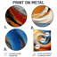 Bindy - art mural moderne en métal transitionnel, impression d'art moderne en métal-261010788