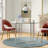 Wadley Glass Top Metal Base Dining Table-357195875-357195873