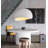 Jimyah 1- Light White Polyesters Unique/Statement Modern Pendant-557469997